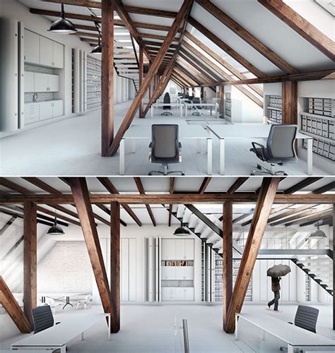 Loft Office Space In Aarhus Denmark On Behance