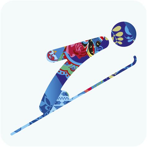 Les Pictogrammes Des Jeux Olympique Dhiver 2014 De Sochi