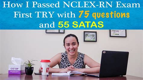 How I Passed Nclex Rn First Try With 75 Questions And 55 Satas Youtube