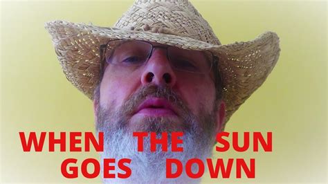 When The Sun Goes Down Original Song Youtube