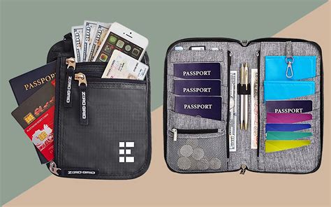 New Black C Case Cover Holder Money Passport Travel Wallet 完売 Travel