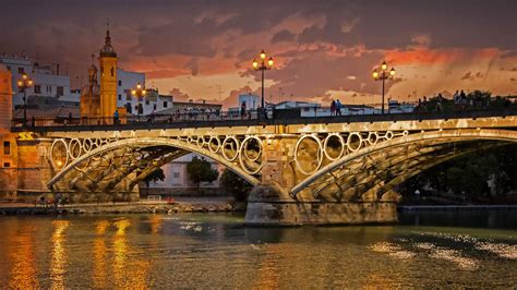 Puente De Triana Main Destinations In Spain Travel To Seville