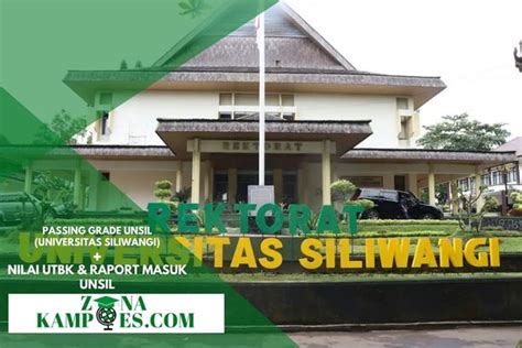 Passing Grade Unsil Nilai Utbk Raport Terbaru