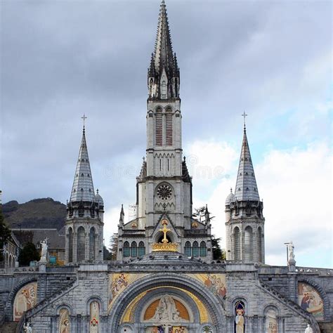 Cathedral Of Lourdes Stock Photo Image 43477400