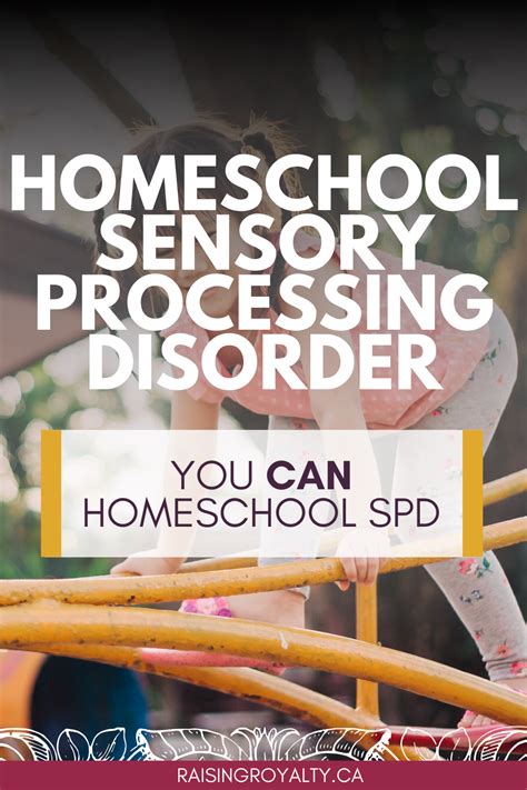 Homeschool 201 Sensory Processing Disorder In 2020 Sensory