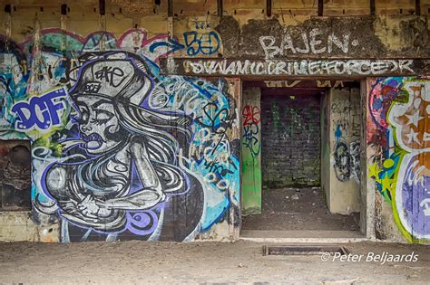 Graffiti In German Ww2 Bunker Ijmuiden Netherlands Flickr