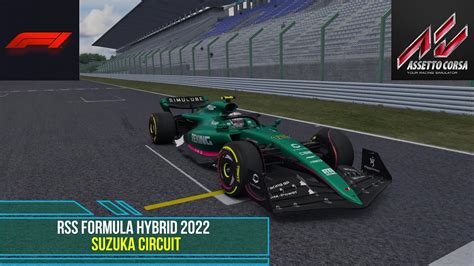 RSS Formula Hybrid 2022 Suzuka GP Assetto Corsa YouTube