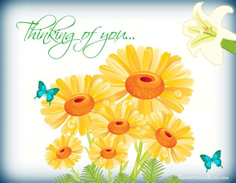 Free Thinking Of You Printable Cards
