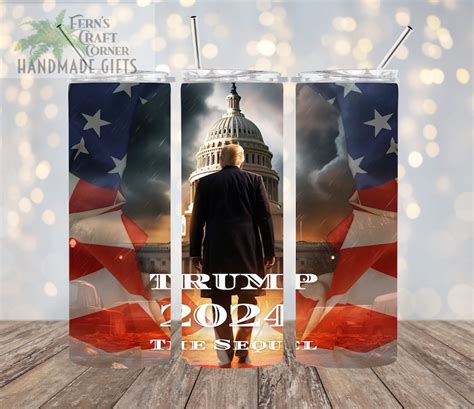 Trump 2024 The Sequel Tumbler Wrap Etsy