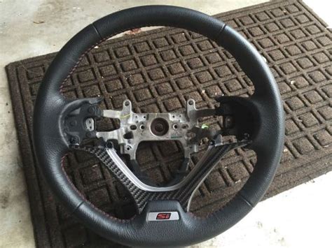 Sell 2012 2015 Honda Civic Si Leather Steering Wheel Oem In Houston