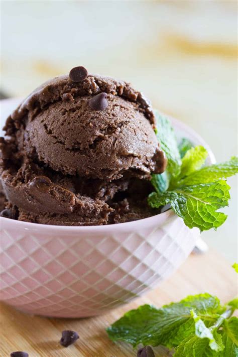 Healthy Chocolate Mint Ice Cream Taste And Tell