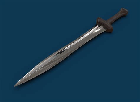 Sword Free 3d Model 3ds Obj Blend Fbx Free3d