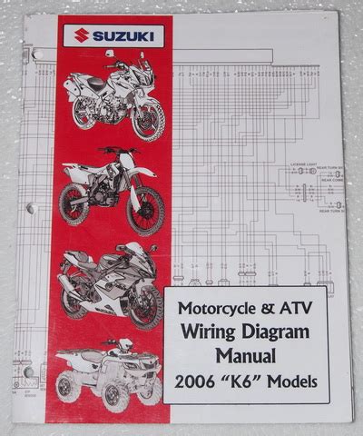The vehicles with the most documents are the other model, vitara. 2006 SUZUKI Motorcycle ATV Wiring Diagrams Manual K6 Electrical Troubleshooting | eBay