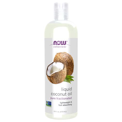 Now Solutions Liquid Coconut Oil Shop Essential Oils At H E B