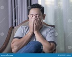 Young Man Cried Expression stock image. Image of bankrupt - 150543395