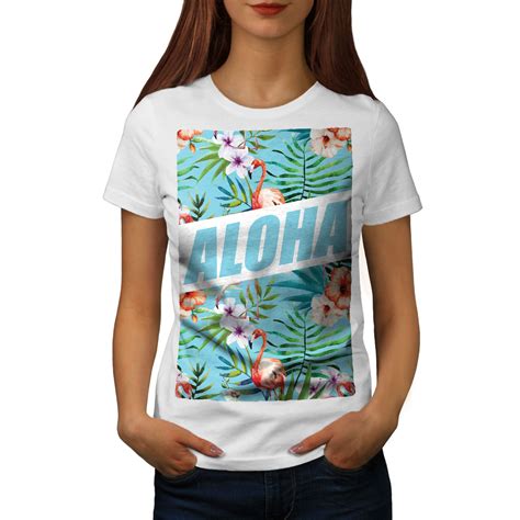 Aloha Hawaii Holiday Women T Shirt S 2XL NEW Wellcoda EBay