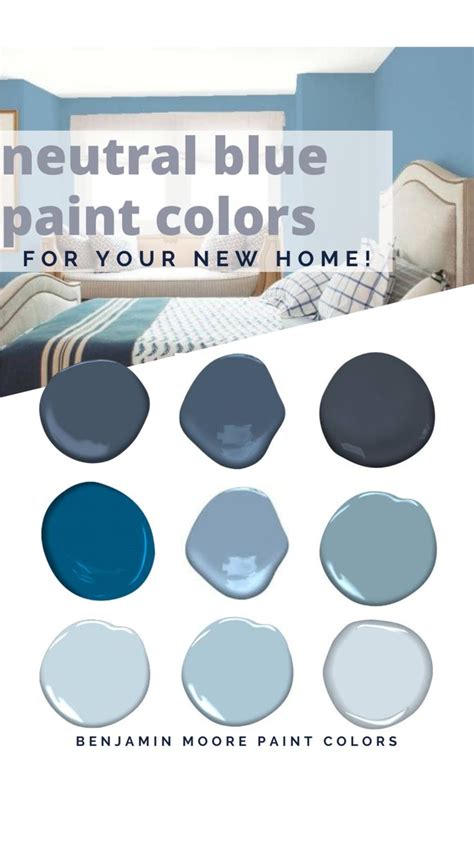 Neutral Blue Paint Colors For Your New Home Paint Colors Paint