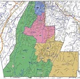 Walker County four districts map | | northwestgeorgianews.com