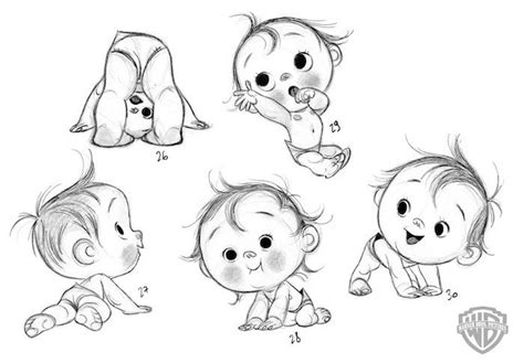 Pictures For Tracing For Beginners And Advanced Baby Cartoon Drawing