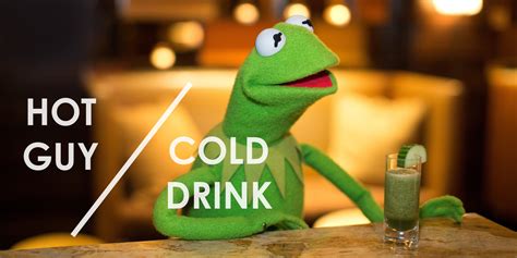 Kermit The Frog Interview Hot Guy Cold Drink