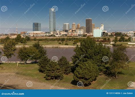 Oklahoma City Skyline Oklahoma City Oklahoma Editorial Photo Image