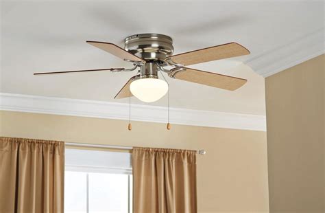 Why should you consider flush mounting? LOW PROFILE CEILING FAN 42" LED Frosted Light Flush Mount ...