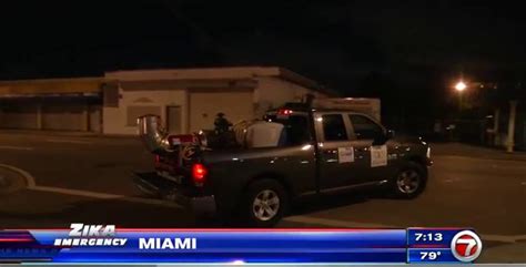 Crews Begin Spraying Miamis New Zika Zone Wsvn 7news Miami News Weather Sports Fort