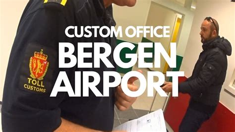 Bergen Airport Bergen Norway Customs Office Travel With Dog