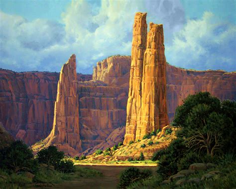Canyon Light Painting By Randy Follis Fine Art America