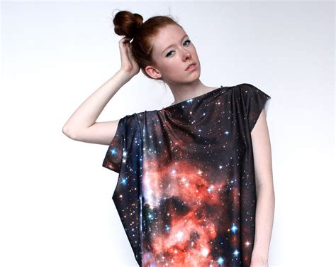Occupy Outer Space Crimson Galaxy Space Dress Outer Space Clothes