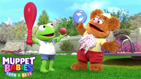 Kermit And Fozzies Show And Tell Muppet Babies Disney Junior Youtube
