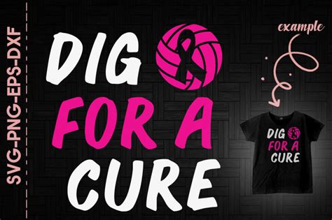 Dig For A Cure Breast Cancer Awareness By Utenbaw TheHungryJPEG