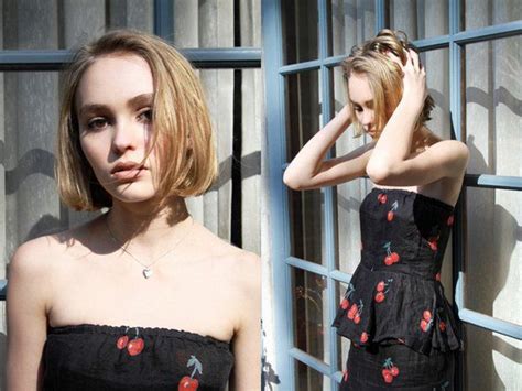 lily rose depp lands her first fashion shoot lily rose depp lily rose melody depp lily rose