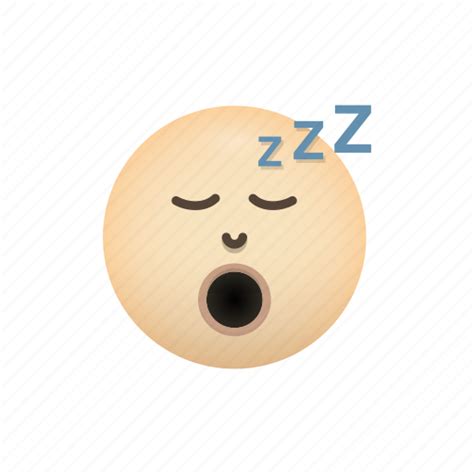 Emoji Face Sleep Sleeping Zzz Icon