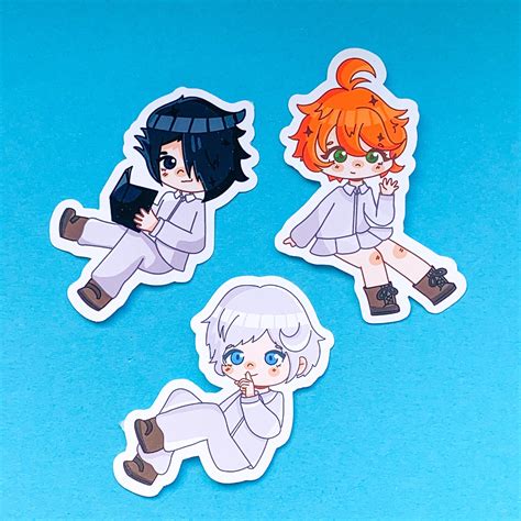 The Promised Neverland Stickers Etsy