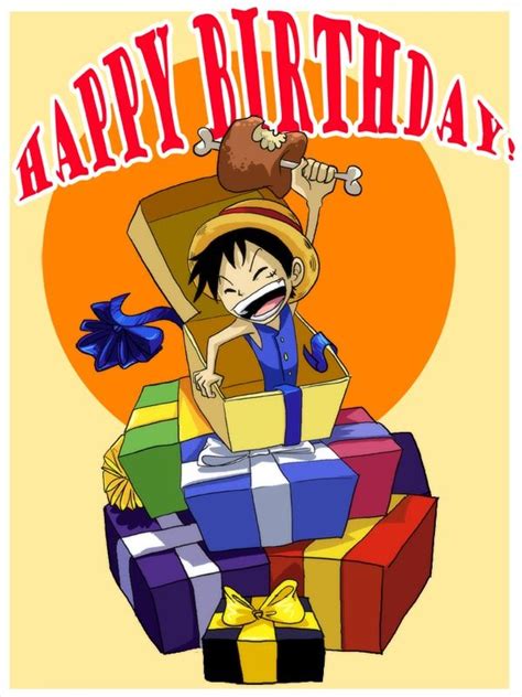 Monkey D Luffy Birthday On His 552017 One Piece Amino