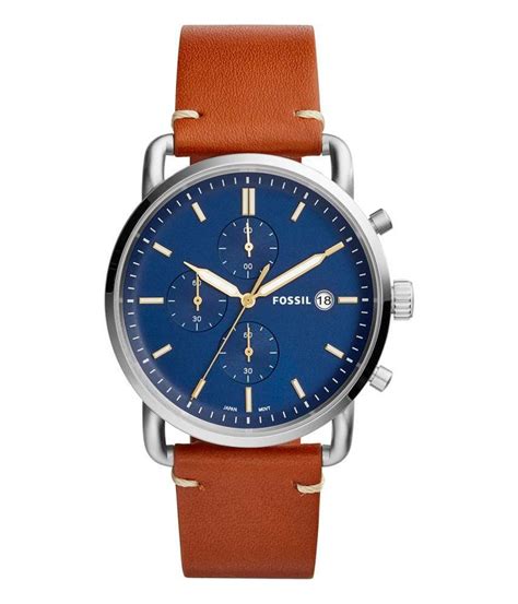 Découvrez la collection de fossil sur spartoo ► distributeur officiel ► vaste choix de tailles & modèles ✓ livraison gratuite au meilleur prix garanti. Montre Chronograph En Cuir - Marron / Bleu - FOSSIL - Mode ...