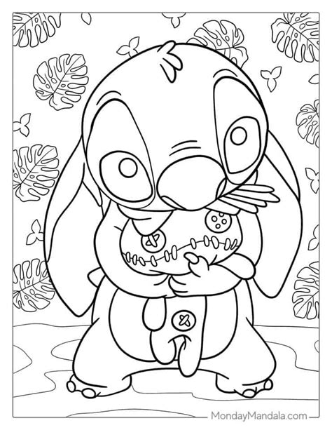 Lilo Stitch Coloring Pages Free Pdf Printables Disney Coloring Pages Stitch Coloring