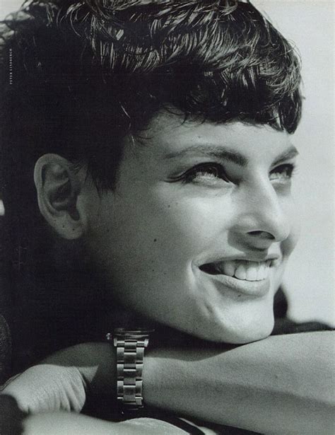 Linda Evangelista Photography By Peter Lindbergh For Vogue Magazine