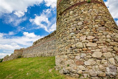 Remains Of Ancient Roman Fortress Bulgaria Stock Image Image Of