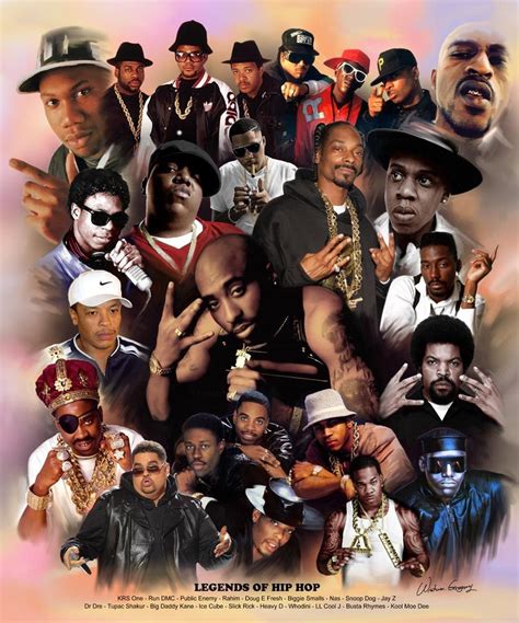 Legends Of Hip Hop Hip Hop Artwork Hip Hop Poster Hip Hop And Randb