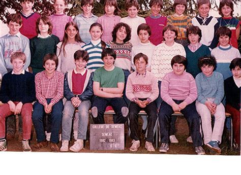 Photo De Classe 6°g De 1983 Collège Copains Davant