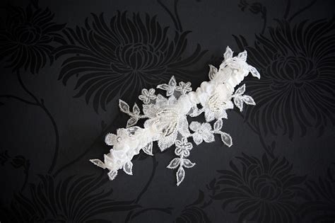 Lovely lace Romance garter. see Bridie's Bridal | Headpiece accessories, Antique brooches ...