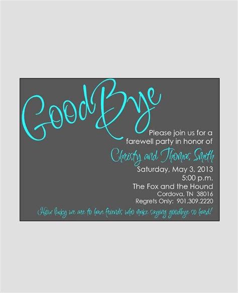 30 Printable Going Away Cards Example Document Template