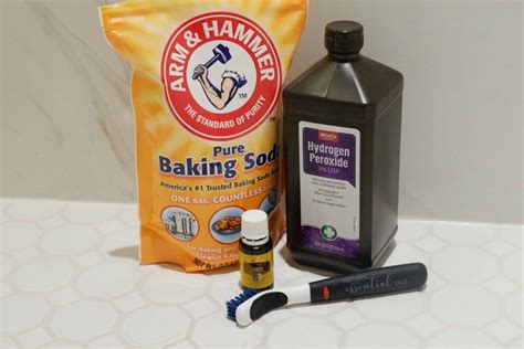 Use your finger to make sure it covers all the grout, also wiping away excess powder. How to Clean & Whiten Grout Naturally - Recipes with ...