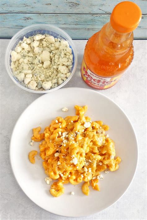 So, i just made a batch of macaroni and cheese. Buffalo Chicken Mac and Cheese Recipe - Amazingly Easy Comfort Food