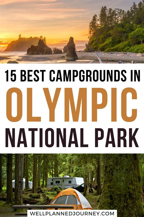 15 Best Campgrounds In Olympic National Park Gogojourney