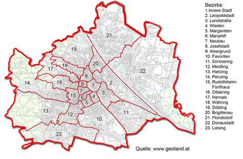 Viennas Districts