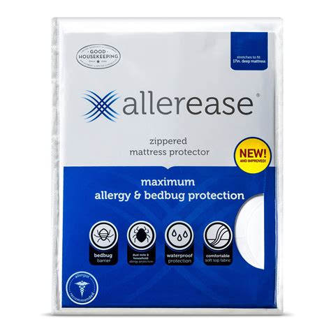 Besides good quality brands, you'll also find plenty of discounts when you shop for bed bug mattress protector during big sales. AllerEase Maximum Bedbug and Allergy Hypoallergenic ...