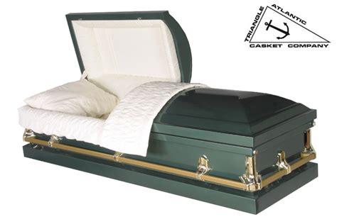 Triangle Atlantic Casket Company Anchor Forest Green